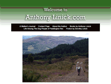 Tablet Screenshot of anthonylinick.com